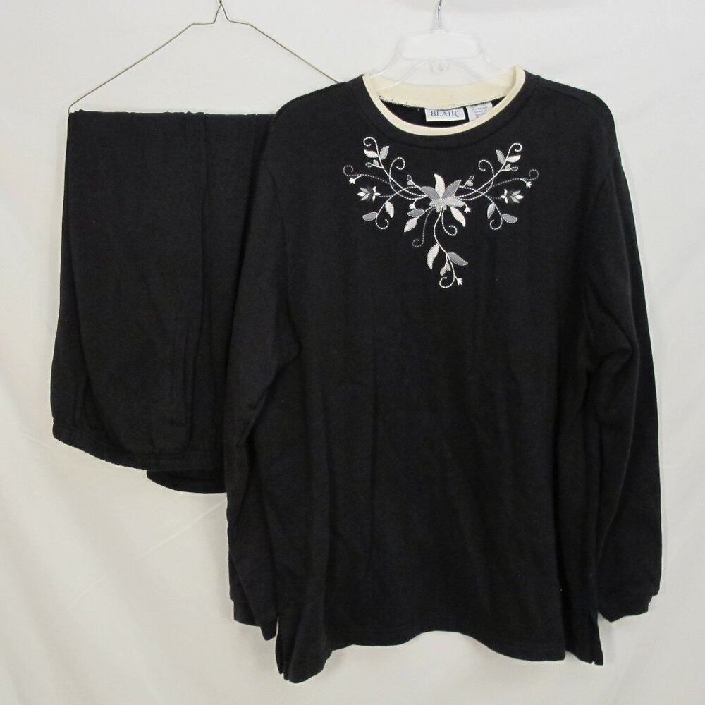 Blair coordinated black set XL/L